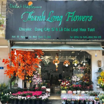 Làm bảng hiệu cửa hàng bán hoa tươi