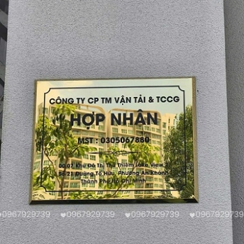 BẢNG HIỆU INOX ĂN MÒN GIÁ RẺ, BỀN ĐẸP