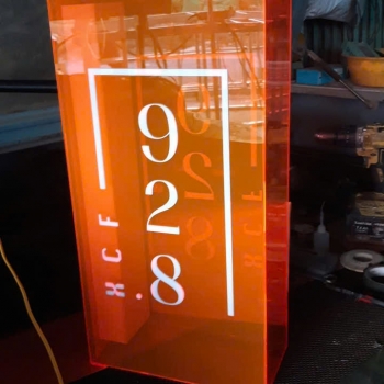 GIA CÔNG HỘP ĐÈN MICA GIÁ RẺ