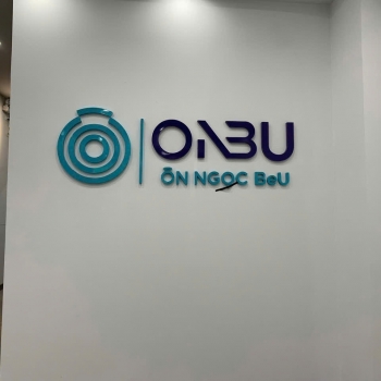 LOGO CHỮ NỔI INOX THEO YÊU CẦU