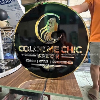 LÀM HỘP ĐÈN SALON TÓC BỀN ĐẸP - GIÁ RẺ 