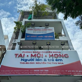 LÀM BẢNG HIỆU PHÒNG KHÁM CHUYÊN NGHIỆP TRỌN GÓI