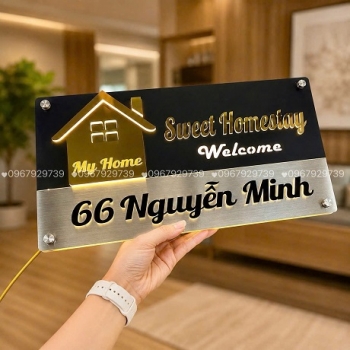 LÀM BẢNG SỐ NHÀ GIÁ RẺ, CHẤT LƯỢNG, NHANH CHÓNG